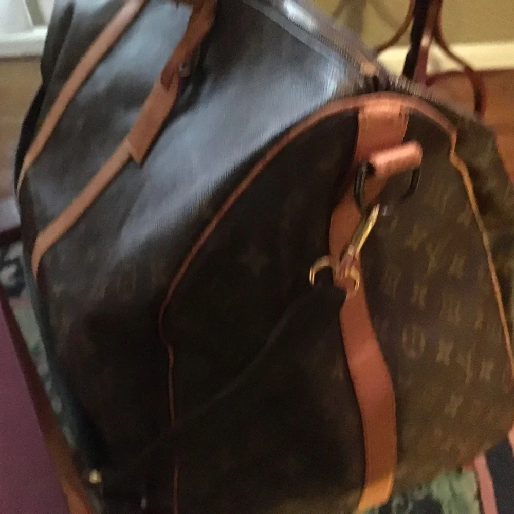 LOUIS VUITTON BANDOULIERE KEEPALL DUFFLE BAG 60
